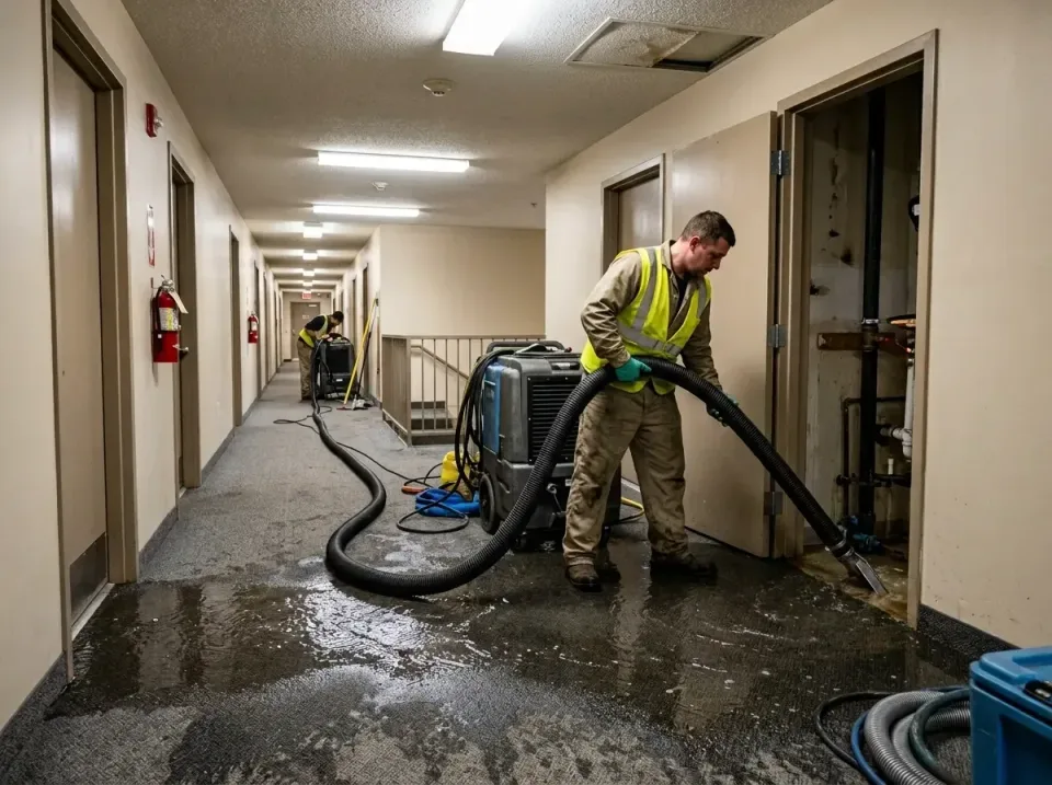 multi-unit-apartment-hallway-f-005 — frequently asked questions, Emergency Burst Pipe Water Extraction & Removal in Stroud,…